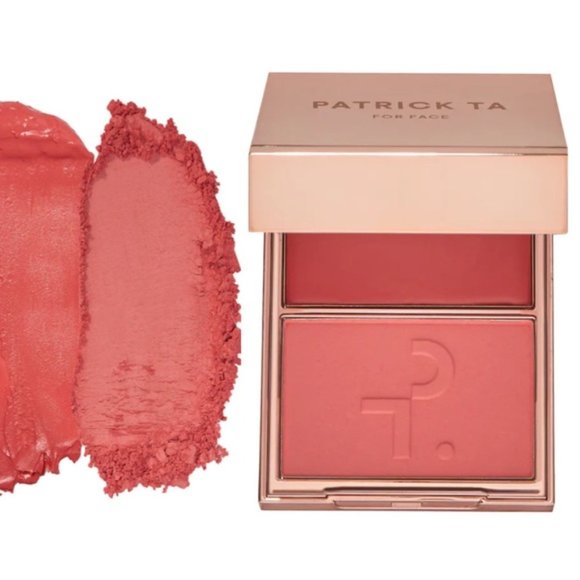 NIB ✅ Patrick Ta SHE'S THAT GIRL Double Take Duo Crème & Powder Blush ✨ NIB - Picture 7 of 10